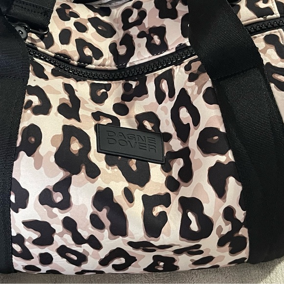 Dagne Dover Medium Landon Carryall in Leopard - Picture 3 of 11